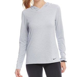 NWT Nike Dri Fit Long Sleeve with hoodie